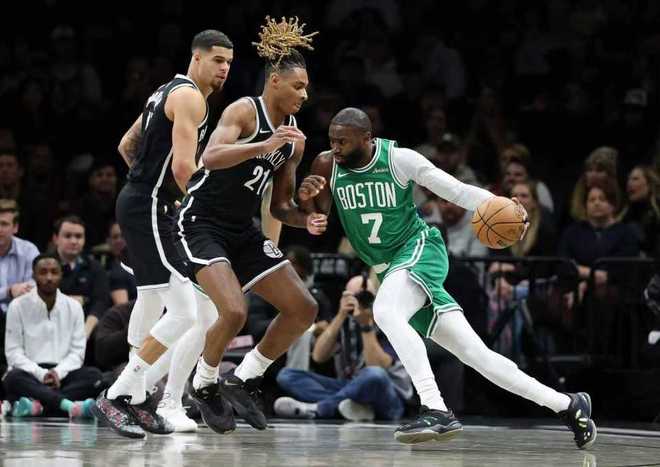 綠軍末節轟18-3逆轉籃網3連勝 佈朗29分單節17分小波特25+6