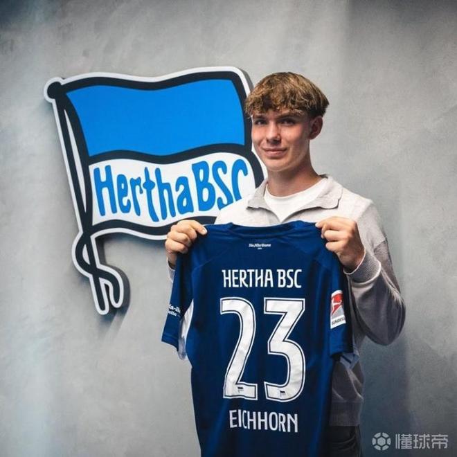 德天空：赫塔16岁中场艾希霍恩引众豪门争夺，其解约金1200万