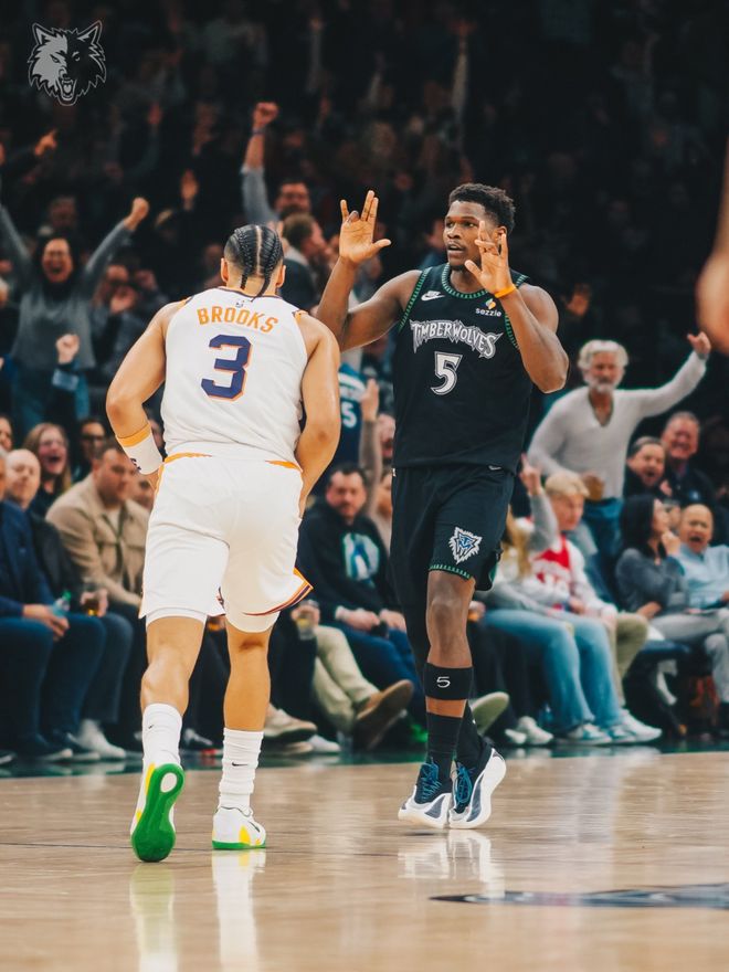 華子空砍40+9森林狼不敵太陽結束5連勝，佈克缺席馬威22+7